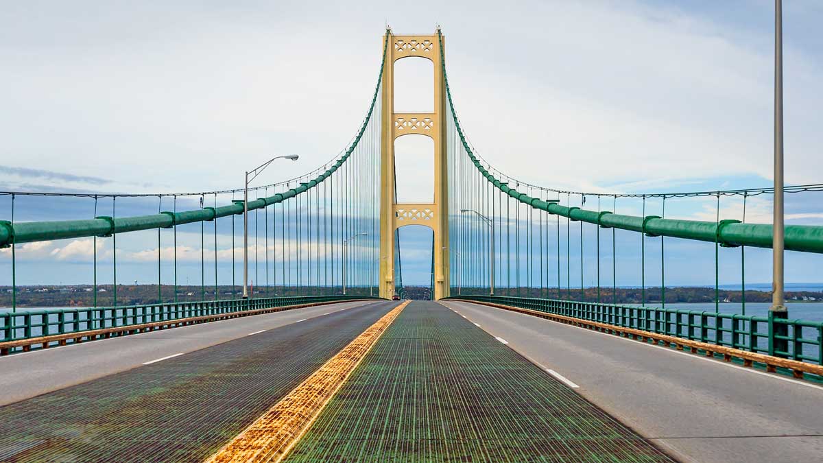 Mackinac Bridge deck Daily Detroit 6