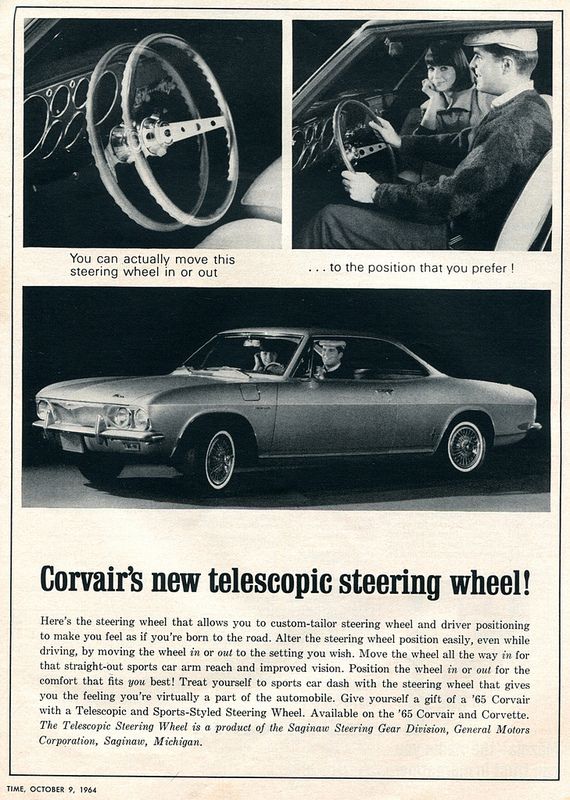 1965 Corvair ad Time Magazine GM Media Archives 6