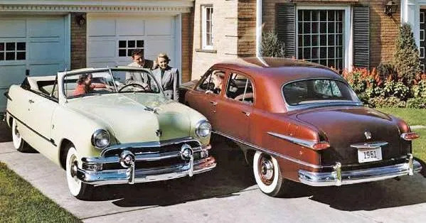 1951 Ford sedan and convertible Ford Motor Company Archives 1