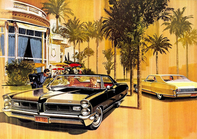 1965 Pontiac Grand Prix advertising illustration GM Media Archives 6