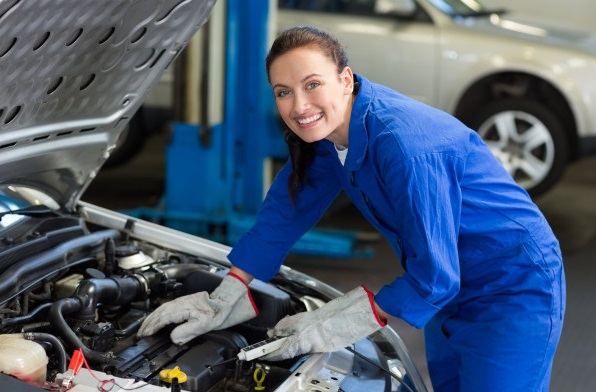 Woman auto mechanic today Active Travel 7