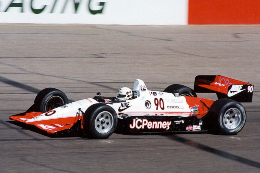 Lyn St. James driving at the 1992 Indy 500 RESIZED