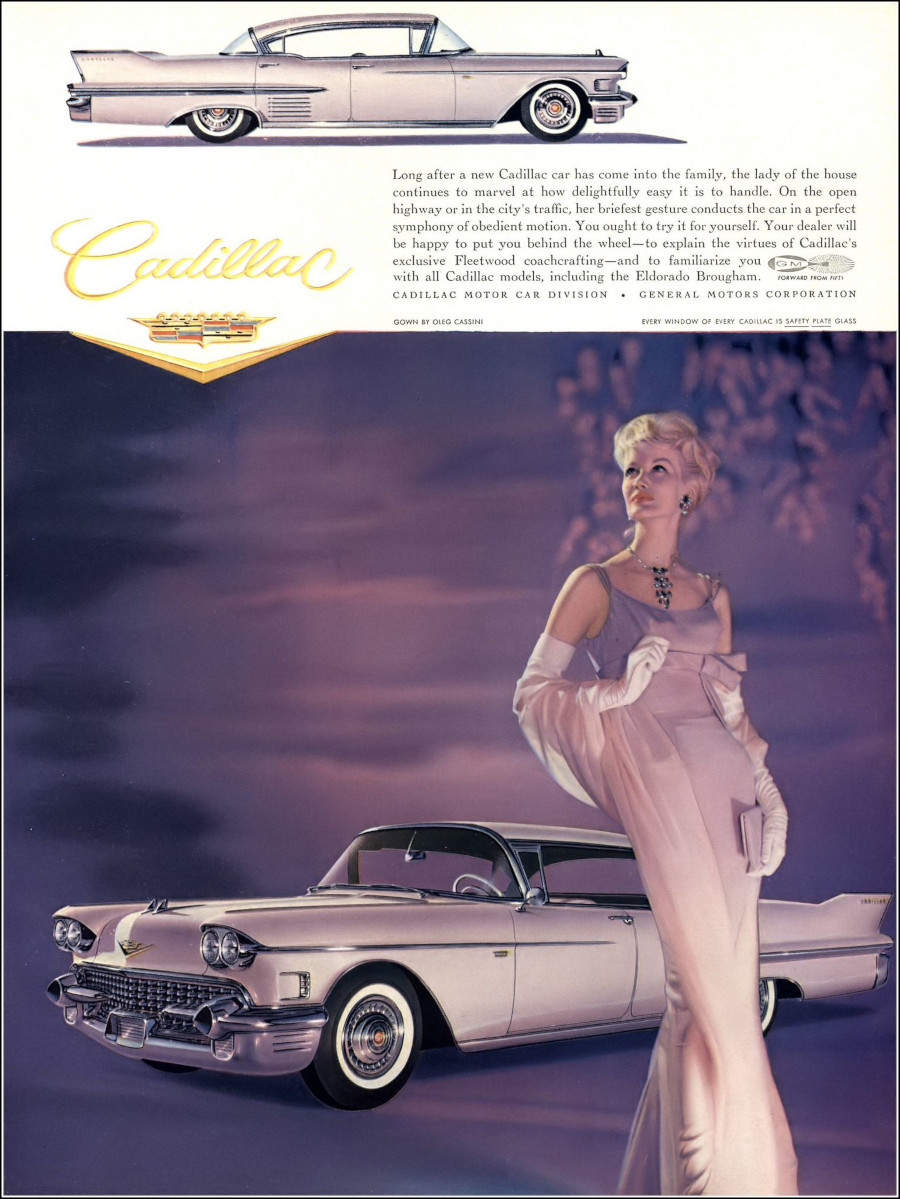 A 1958 Cadillac ad Robert Tate Collection RESIZED 5