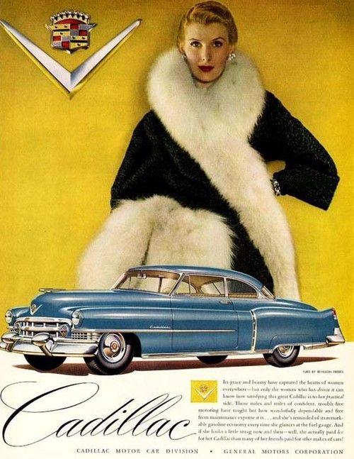 A Cadillac ad from the 1950s Robert Tate Collection 1