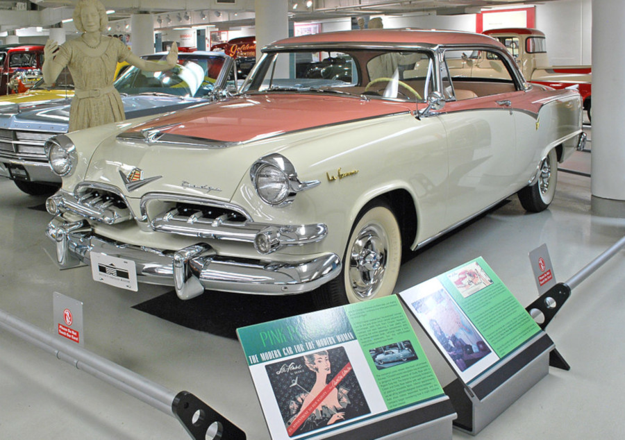1955 Dodge La Femme at the Walter Chrysler Museum Steve Brown CROPPED AND RESIZED 2