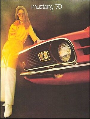 1970 Ford Mustang sales catalog Ford Motor Company Archives 8