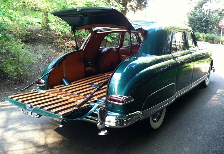 A restored 1950 Kaiser Traveler 5