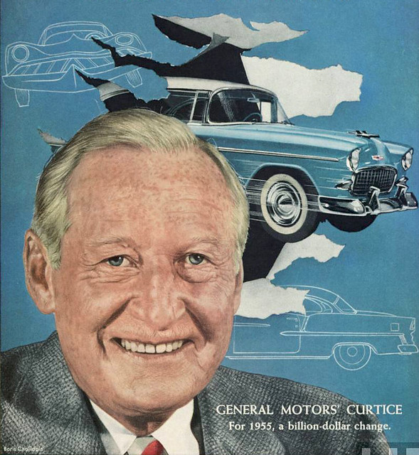 GM Harlow Curtice art by Boris Chaliapin 1