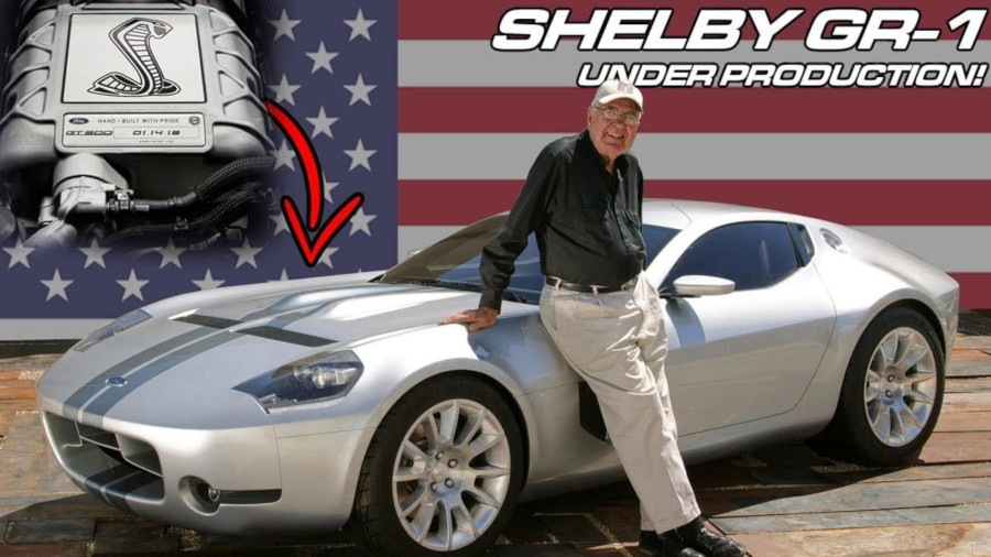 Carroll Shelby with the Shelby GR 1 concept Superformance RESIZED 1
