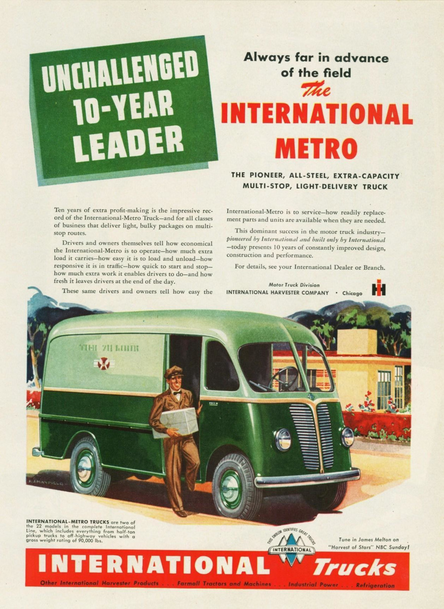 International Trucks ad 1950s Robert Tate Collection RESIZED 6