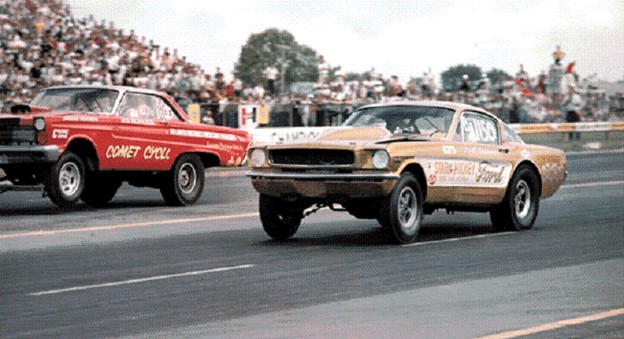 AFX funny cars lifted