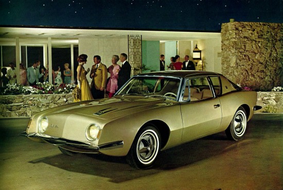 Studebaker Avanti in gold advertising image Collector Car Market 4