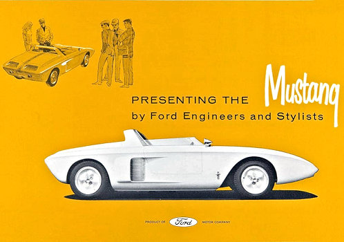 1962 Mustang Ford Engineering Catalog Ford Motor Company Archives 1