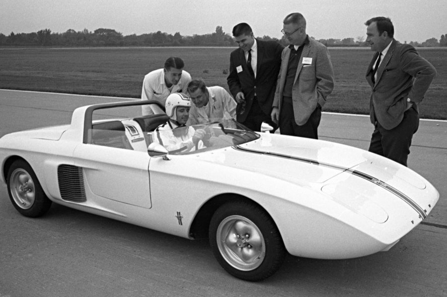 1962 Mustang testing with Ford engineers Ford Motor Company Archives RESIZED 3