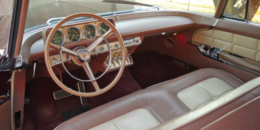 1956 Continental Mark II interior Barrett Jackson RESIZED 8