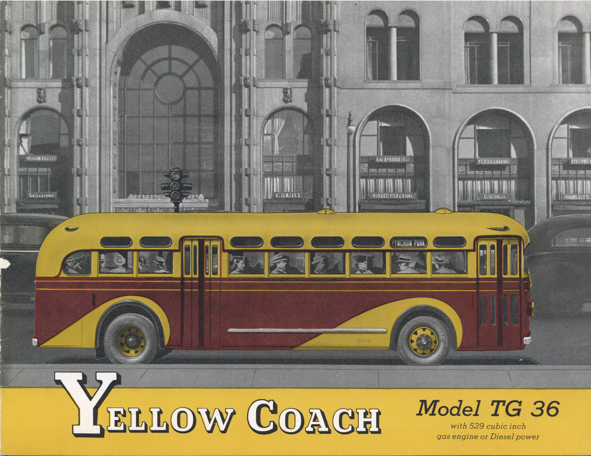 MotorCities - The Yellow Coach Offered Passengers Riding Comfort | 2019 |  Story of the Week