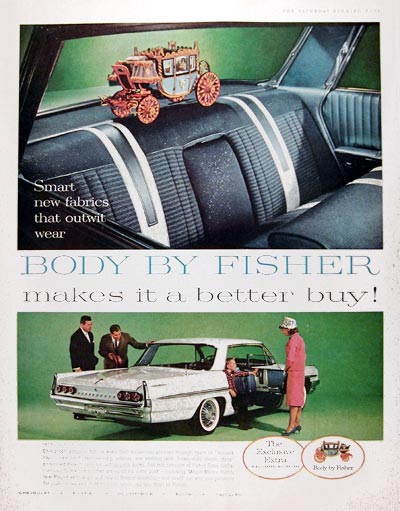 Fisher Body advertising illustration 1960s GM Media Archives 6
