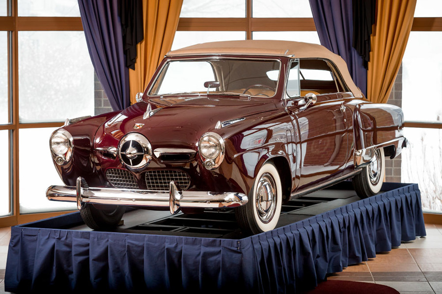 1950 Studebaker Convertible Studebaker Museum RESIZED 3