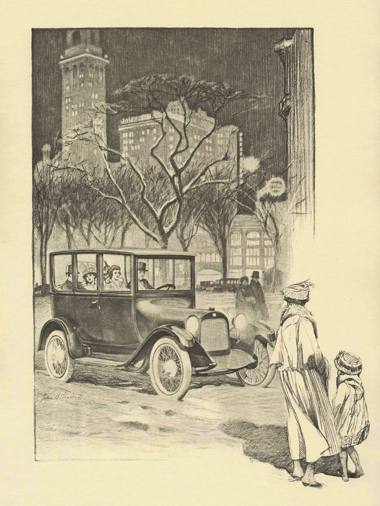 1917 Dodge advertising artwork 1