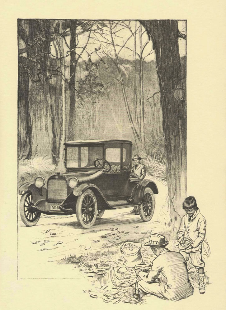 1917 Dodge advertising artwork 5