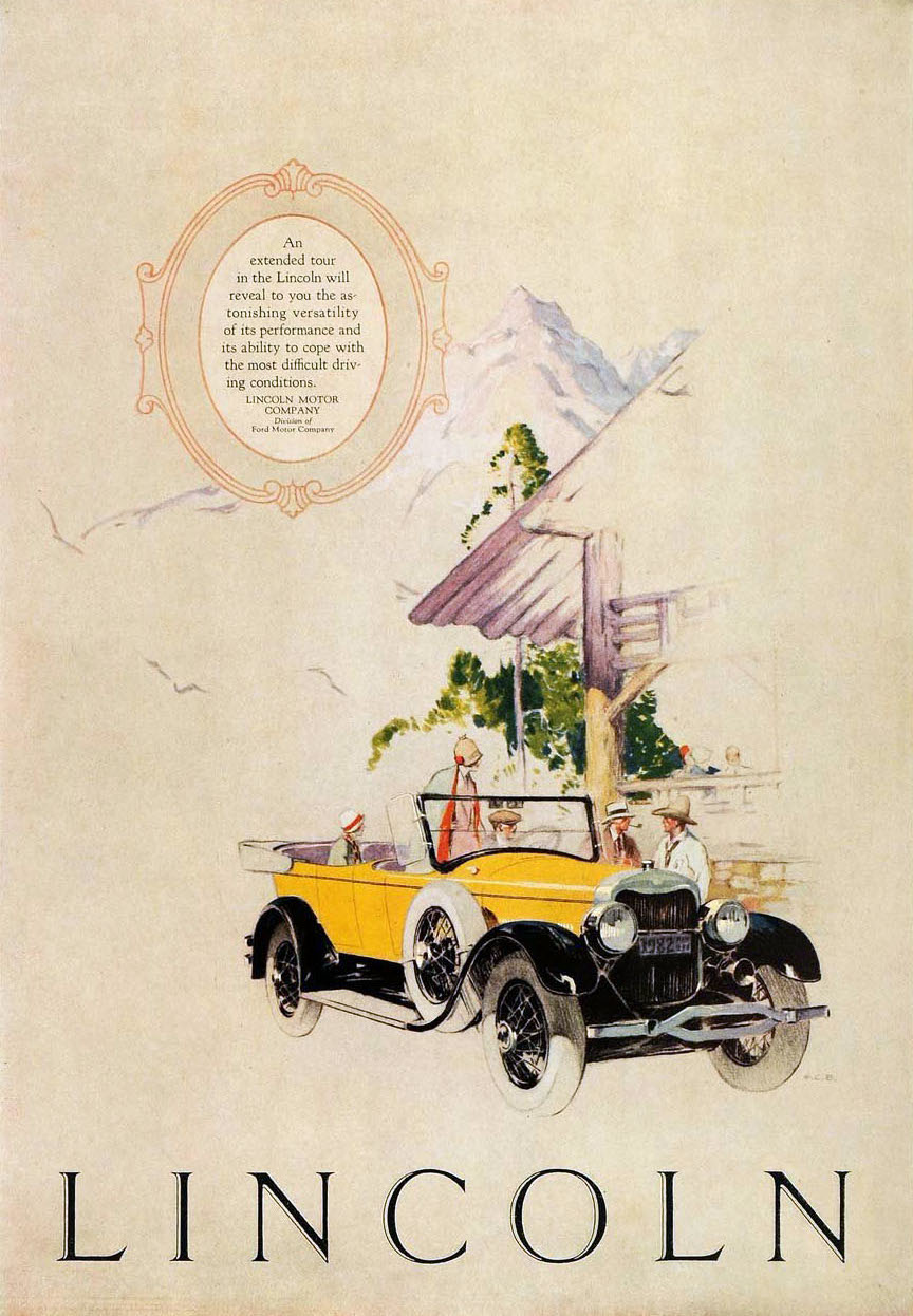1925 Lincoln Touring Ford Motor Company Archives CROPPED 2