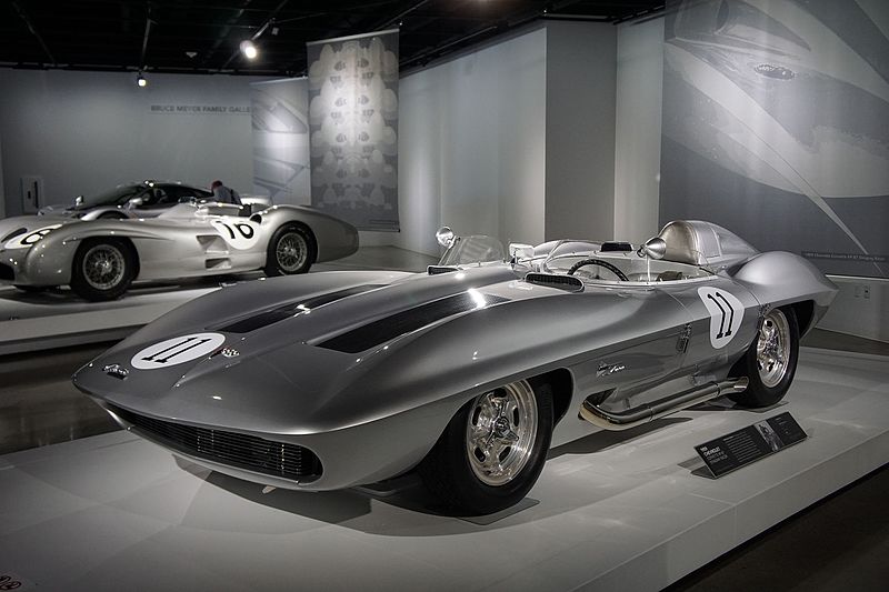 1959 Corvette XP 87 Stingray on display at the Peterson Automobile Museum 1