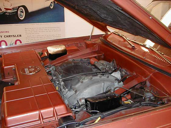 Chrysler Turbine car with hood open Chrysler Archives 5