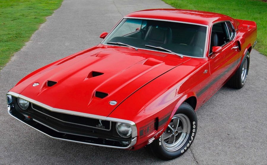 1969 Ford Mustang Shelby GT 500 owned by Carroll Shelby Mecum Auctions CROPPED AND RESIZED 5