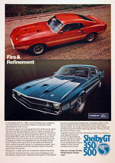 1969 Shelby advertising Ford Motor Company Archives 4