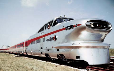 Chuck Jordans 1950s Aero Train design GM Archives 2