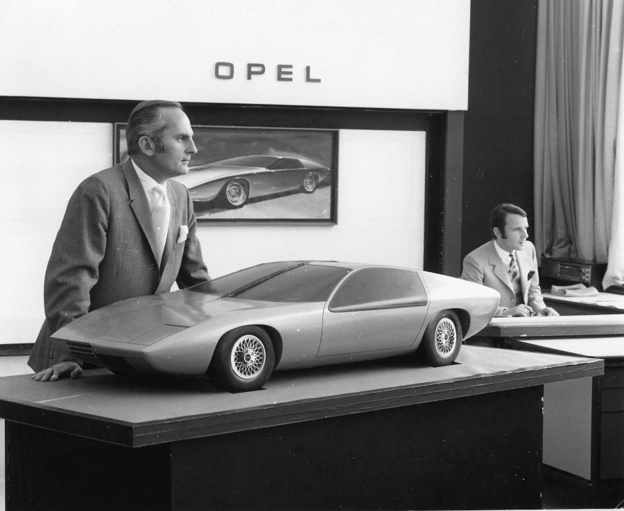 RESIZED Chuck Jordan working at Opel Germany GM Archives 6