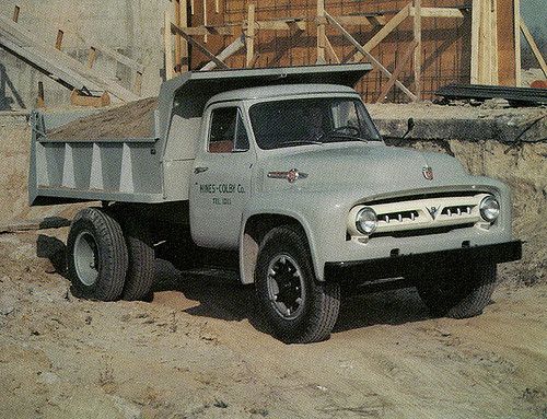1953 Ford dump truck Ford Motor Company Archives 3