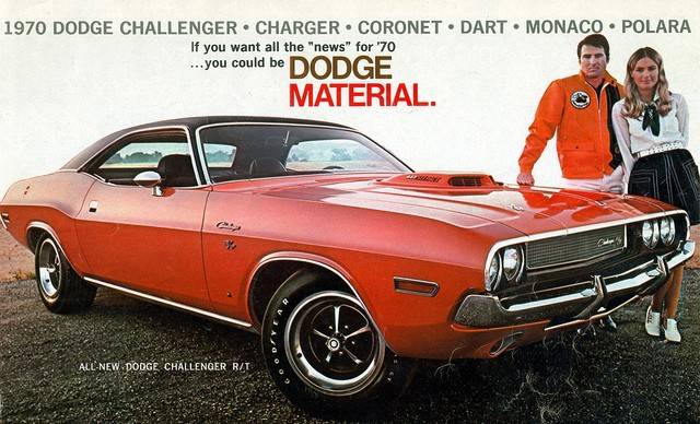 Ad for the 1970 Dodge Challenger Chrysler Archives 3