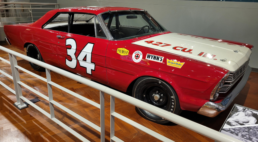 Wendell Scott NASCAR 1966 Ford Galaxy RESIZED