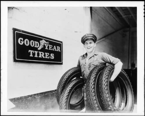 A Goodyear serviceman Goodyear Archives 4