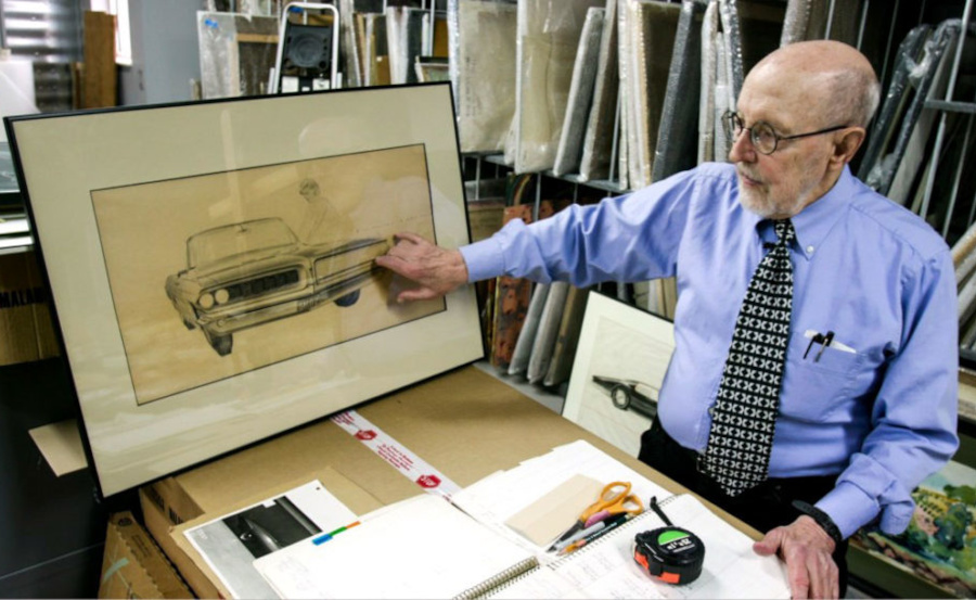 Bill Porter showing design proposals CROPPED AND RESIZED 6