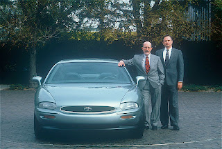Bill Porter standing next to Buick Riviera 5