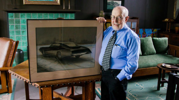 Bill Porter with another of his designs Porter Archives 7