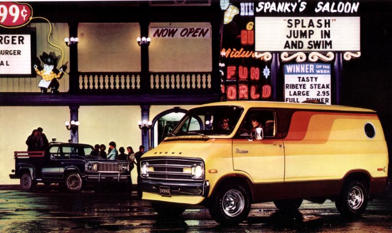 1970s Dodge custom van Stellantis North American Archives 2
