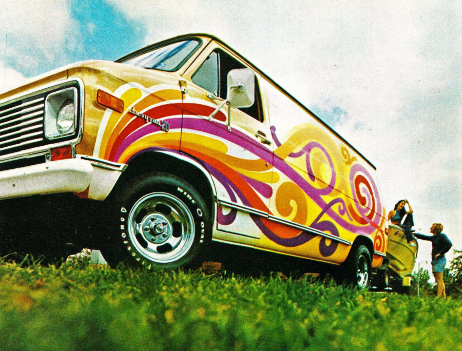 A 1970s Chevrolet van GM Media Archives CROPPED AND RESIZED 8