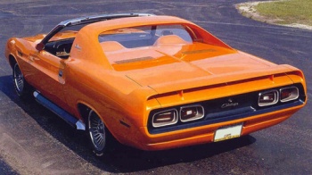 A rear view of the 1970 Dodge Diamante Vlad Radu Stellantis North America 6