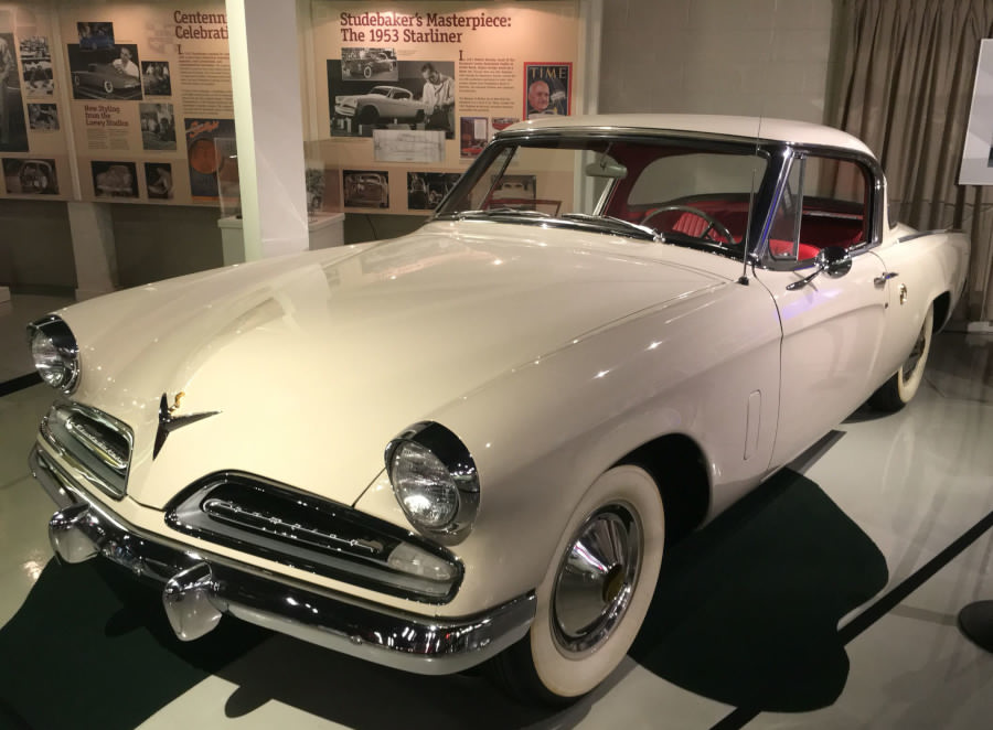 1953 Studebaker on display at the Studebaker National Museum CROPPED AND RESIZED 7