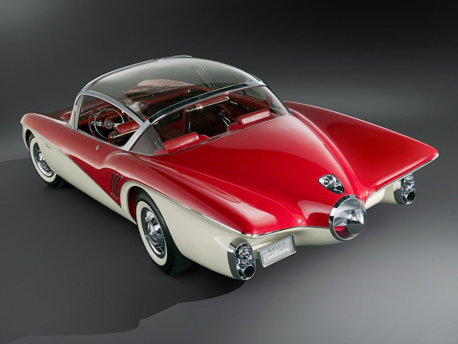 1956 Buick Centurion show car rear view GM Archives RESIZED 6