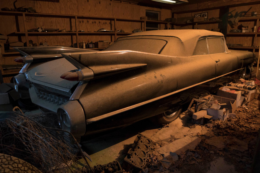 1959 Cadillac convertible barn find RESIZED 4