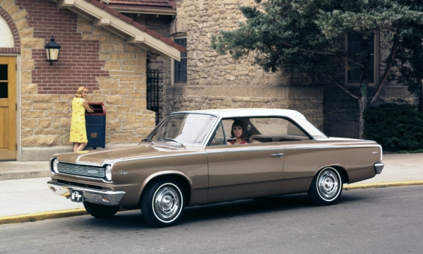 The 1967 AMC Rambler American Rogue coupe 6