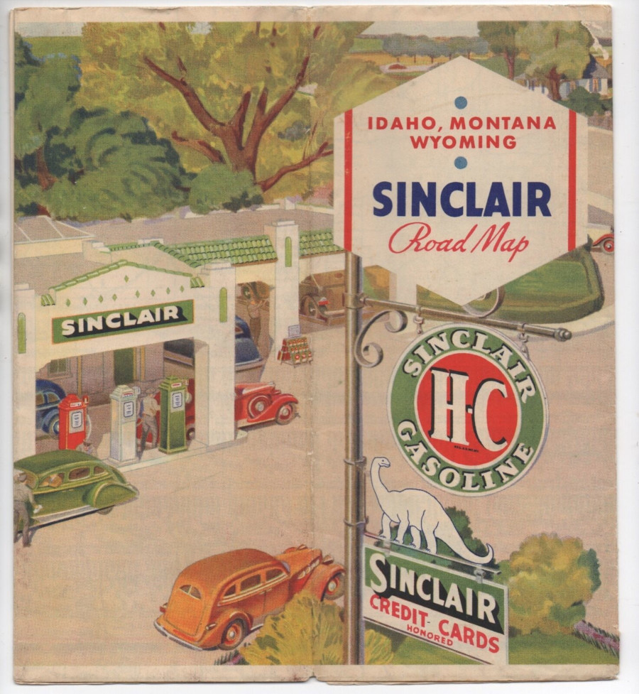 Cover of Sinclair Oil road map RESIZED 4