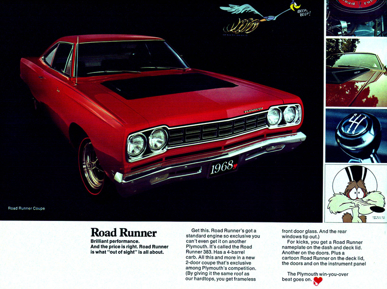 1968 Plymouth promotional sales material Stellantis North American Archives CROPPED 5