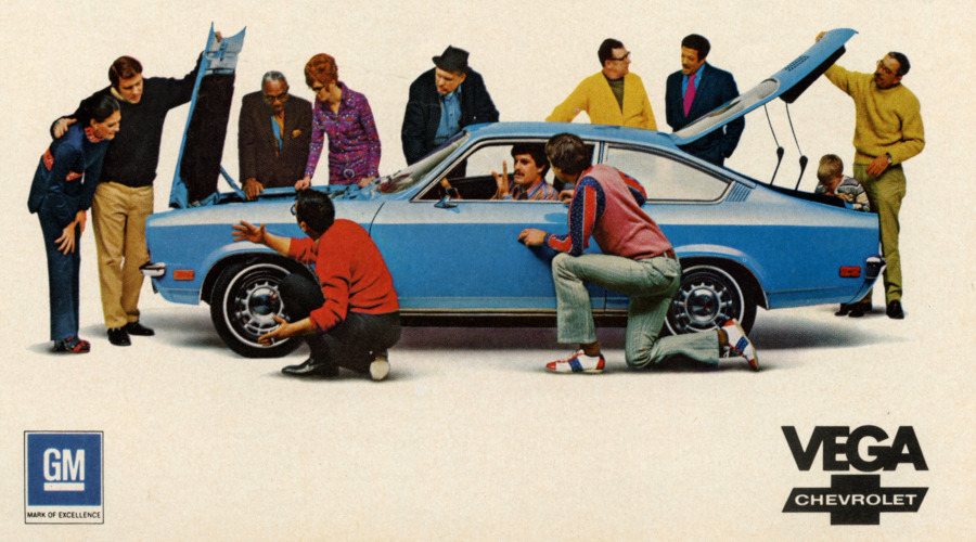 Early 1970s Chevy Vega ad GM Heritage Archives CROPPED AND RESIZED 4