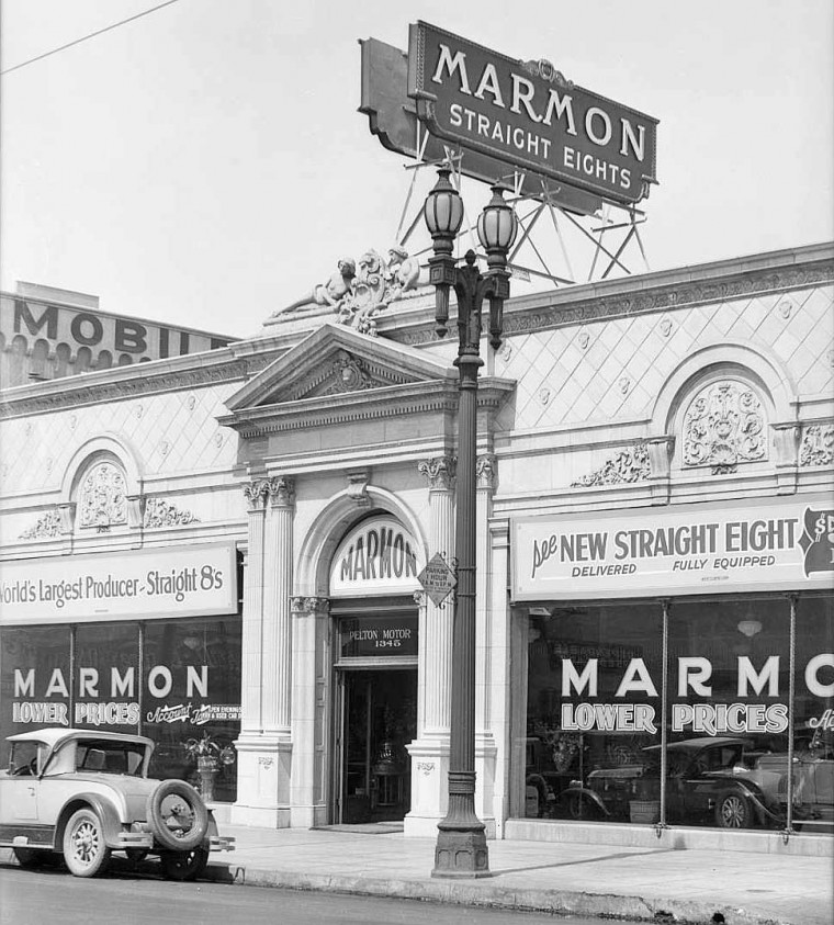 A 1929 image of a Marmon dealership in Los Angeles CA The Old Motor Magazine 4