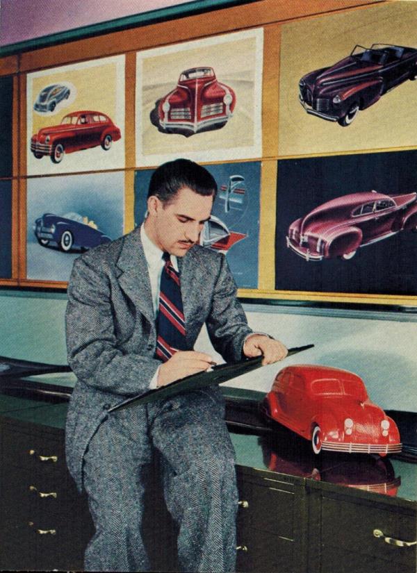 Chrysler Styling Department 1940 Stellantis Chrysler Archives 1